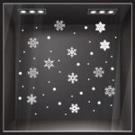 Χριστουγεννιάτικο αυτοκόλλητο SNOWFLAKES 2