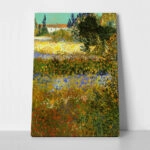 Πινακας σε καμβά VAN GOGH - GARDEN IN BLOOM ARLES