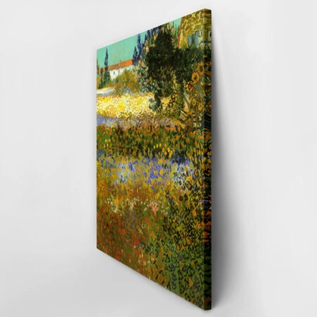 Πινακας σε καμβά VAN GOGH - GARDEN IN BLOOM ARLES - Vincent Van Gogh Sticky 3