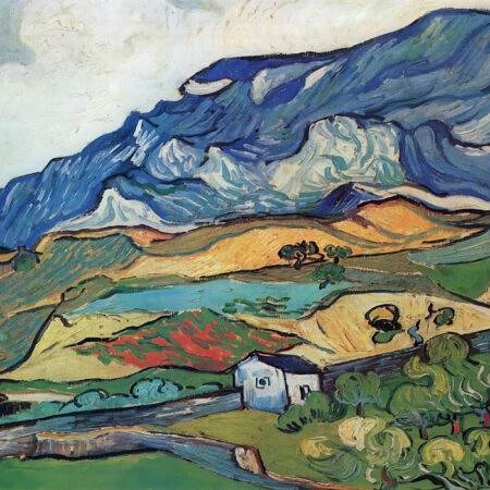 Πινακας σε καμβά VAN GOGH - LES ALPILLES - Vincent Van Gogh Sticky 5