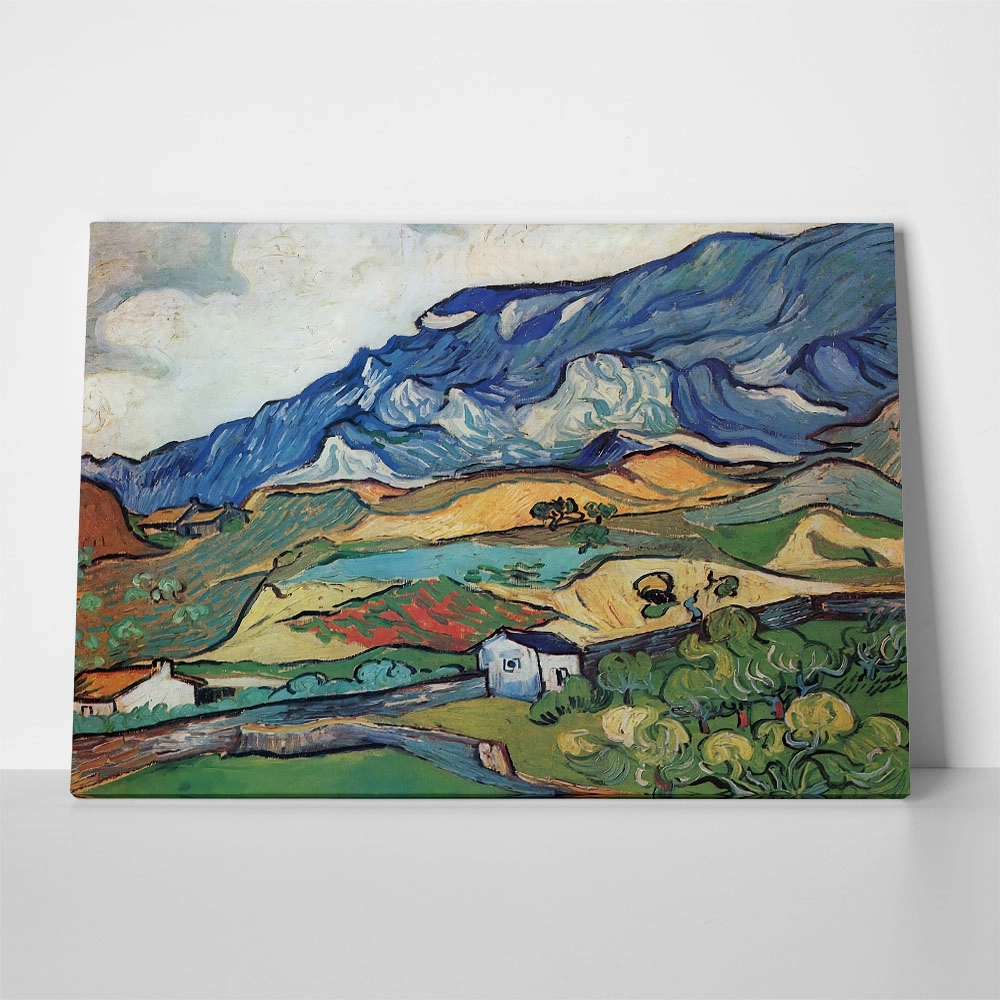 Πινακας σε καμβά VAN GOGH - LES ALPILLES