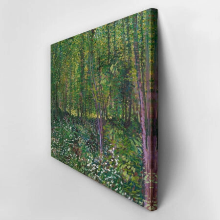 Πινακας σε καμβά VAN GOGH - TREES AND UNDERGROWTH - Vincent Van Gogh Sticky 3