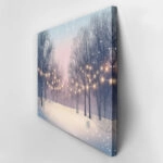 Πινακας σε καμβά WINTER LIGHTS