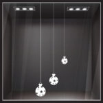 Χριστουγεννιάτικο αυτοκόλλητο XMAS BALLS 2