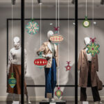 Χριστουγεννιάτικο αυτοκόλλητο XMAS BALLS C1