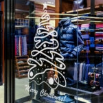 Χριστουγεννιάτικο αυτοκόλλητο XMAS TREE 2