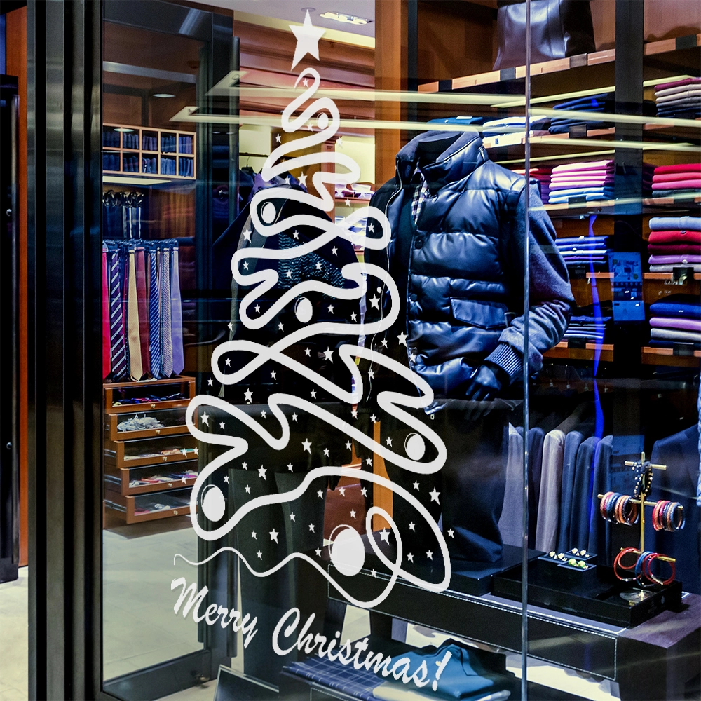 Χριστουγεννιάτικο αυτοκόλλητο XMAS TREE 2