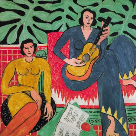 Πίνακας Τετράγωνος MATISSE - MUSIC 1939 - Henri Matisse Sticky 4