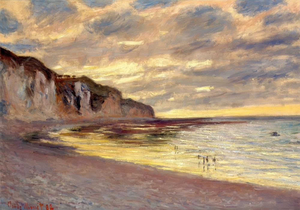 Πινακας σε καμβά MONET - POINTE DE LAILLY