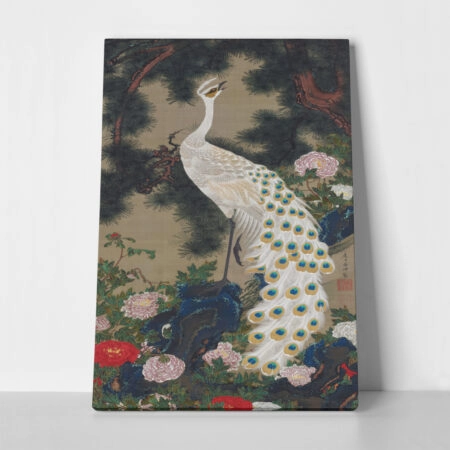 JAKUCHU-ITO-A-PEACOCK-PINE-AND-PEONY_A
