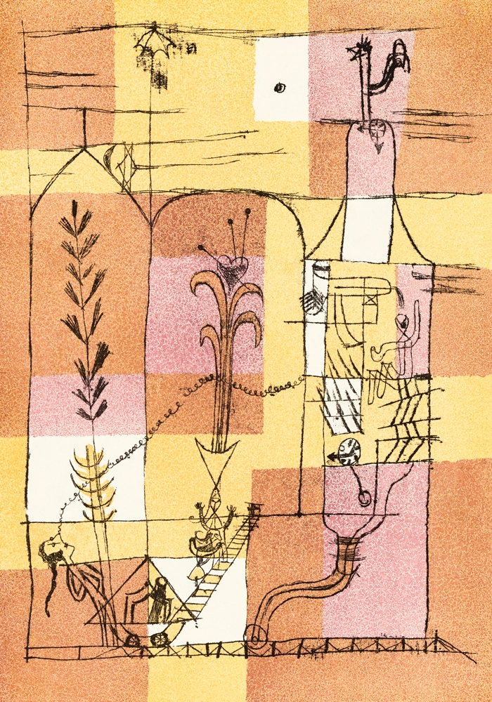 Πινακας σε καμβά PAUL KLEE - IN THE SPIRIT OF HOFFMAN