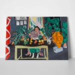 Πινακας σε καμβά MATISSE - INTERIOR WITH AN ETRUSCAN VASE