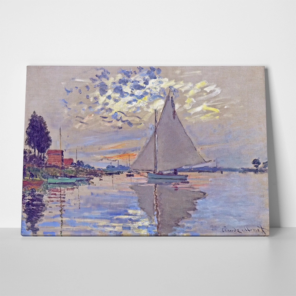 Πινακας σε καμβά MONET - SAILBOAT