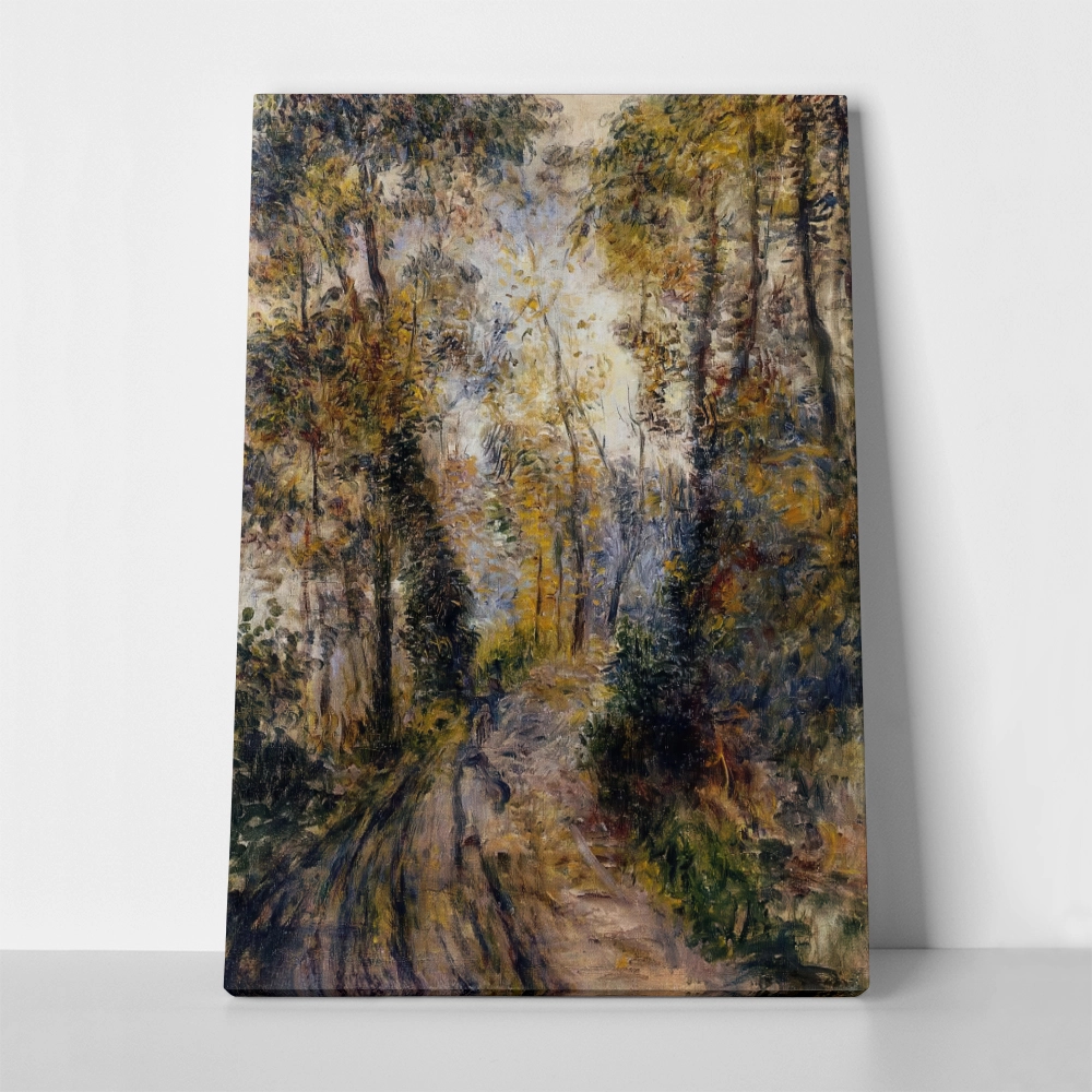 Πινακας σε καμβά RENOIR - THE FOREST PATH 1871