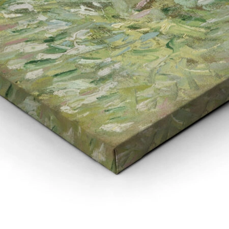 Πίνακας Τετράγωνος VAN GOGH - RIVER BANK IN SPRINGTIME - Vincent Van Gogh Sticky 2