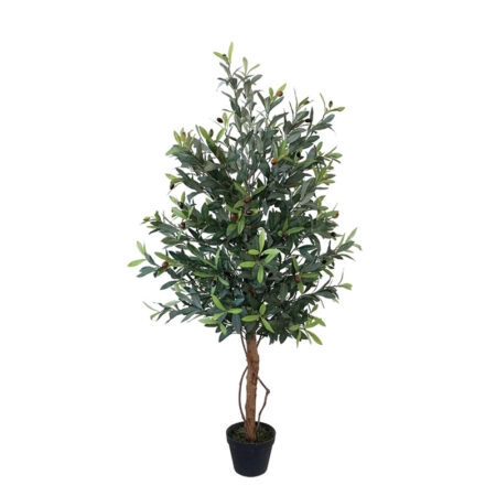 ΤΕΧΝΗΤΟ ΔΕΝΤΡΟ ΕΛΙΑΣ ΣΕ ΓΛΑΣΤΡΑ - ΥΨΟΣ 120cm