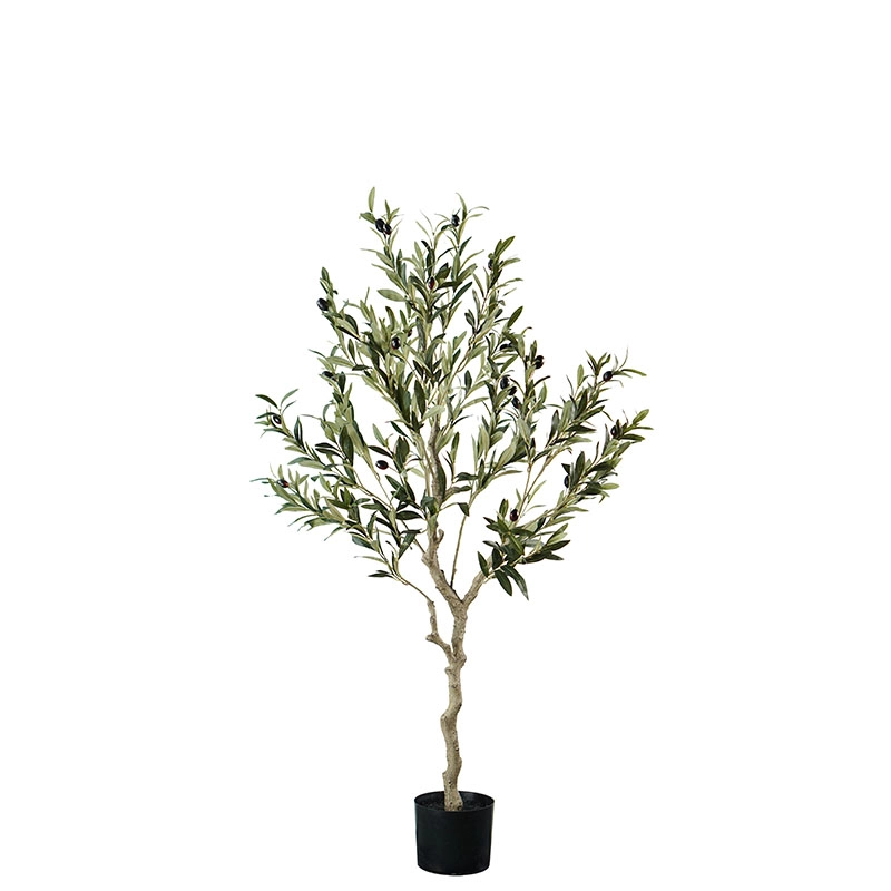 ΤΕΧΝΗΤΟ ΔΕΝΤΡΟ ΕΛΙΑΣ ΣΕ ΓΛΑΣΤΡΑ - ΥΨΟΣ 120cm