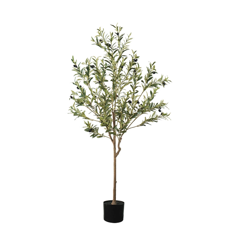 ΤΕΧΝΗΤΟ ΔΕΝΤΡΟ ΕΛΙΑΣ ΣΕ ΓΛΑΣΤΡΑ - ΥΨΟΣ 150cm