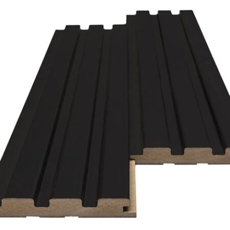 Διακοσμητικό MDF panel τοίχου με 3D πηχακια BLACK 505090 BEAT ST πλατος 11.9cm x υψος 2.75m - Πανελ τοίχου με 3D πηχάκια Sticky 1