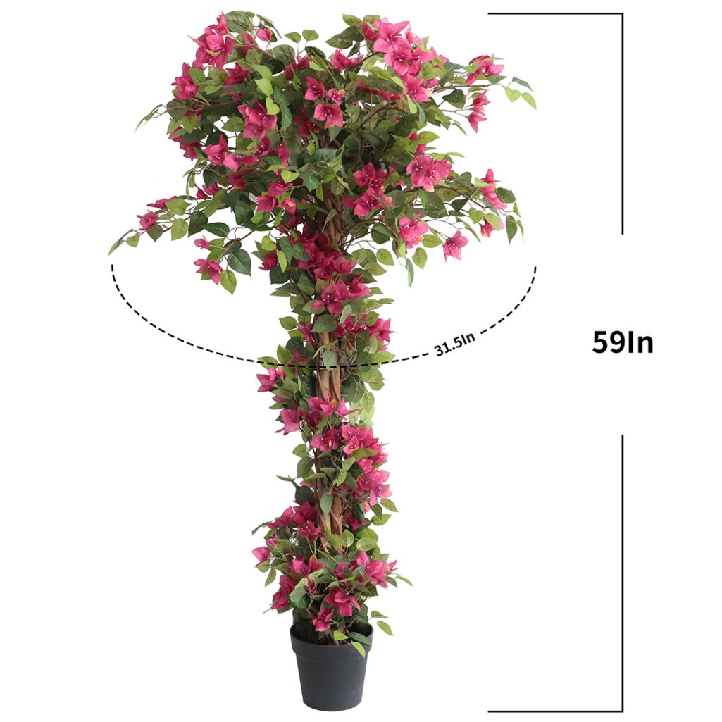 ΤΕΧΝΗΤΟ ΔΕΝΤΡΟ ΒΟΥΚΑΜΒΙΛΙΑ ΥΨΟΣ 160cm