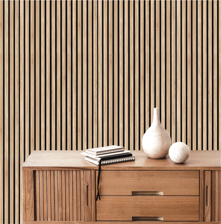 Διακοσμητικό Panel τοίχου με 3D πηχάκια ACOUSTIC 4055 SONOMA OAK Πλάτος 60cm  - υψος 278cm - Πάχος 20mm
