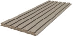 Διακοσμητικό MDF panel τοίχου με 3D πηχακια SAND GREY 506090 BEAT DL πλατος 11.9cm x υψος 2.75m