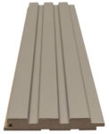 Διακοσμητικό MDF panel τοίχου με 3D πηχακια SAND GREY 506090 BEAT DL πλατος 11.9cm x υψος 2.75m