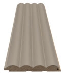 Διακοσμητικό MDF panel τοίχου με 3D πηχακια SAND GREY 806090 WAVE DL πλατος 11.9cm x υψος 2.75m