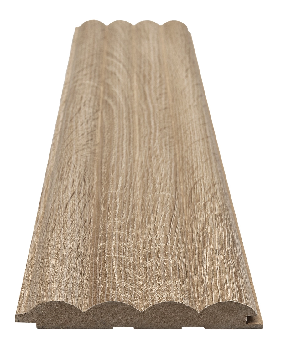 Διακοσμητικό MDF panel τοίχου με 3D πηχακια SONOMA OAK WAVE ST πλατος 11.9cm x υψος 2.75m