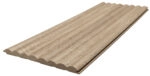 Διακοσμητικό MDF panel τοίχου με 3D πηχακια SONOMA OAK WAVE ST πλατος 11.9cm x υψος 2.75m