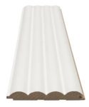 Διακοσμητικό MDF panel τοίχου με 3D πηχακια WHITE WAVE ST πλατος 11.9cm x υψος 2.75m