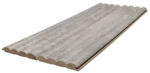 Διακοσμητικό MDF panel τοίχου με 3D πηχακια CHICAGO CONCRETE 804070 WAVE ST πλατος 11.9cm x υψος 2.75m