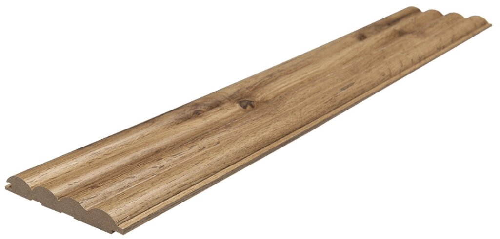 Διακοσμητικό MDF panel τοίχου με 3D πηχακια PECAN 808090 WAVE ST πλατος 11.9cm x υψος 2.75m