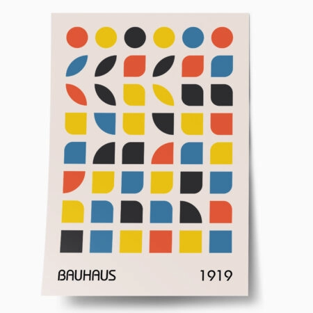 Πόστερ BAUHAUS 1919 - Διασημοι Ζωγραφοι Sticky 1