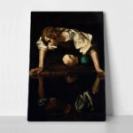 Πινακας σε καμβά CARAVAGGIO - NARCISSUS
