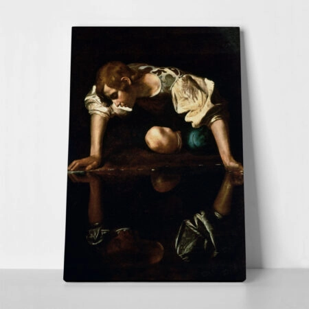 Πινακας σε καμβά CARAVAGGIO - NARCISSUS - Caravaggio Sticky 1