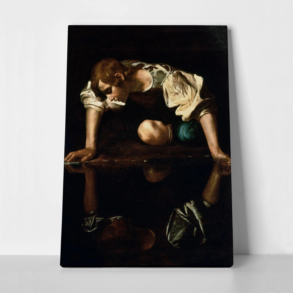 Πινακας σε καμβά CARAVAGGIO - NARCISSUS