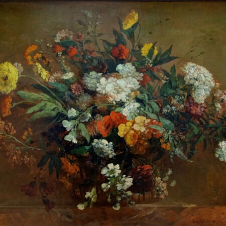 Πινακας σε καμβά DELACROIX - BOUQUET - Eugene Delacroix Sticky 6