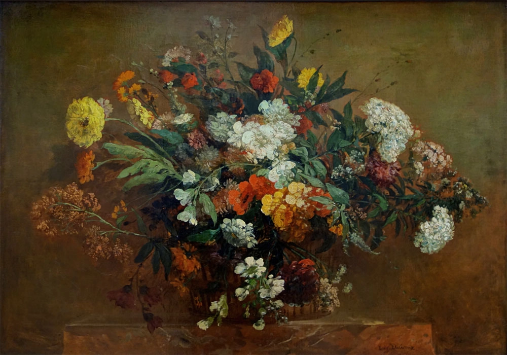 Πινακας σε καμβά DELACROIX - BOUQUET