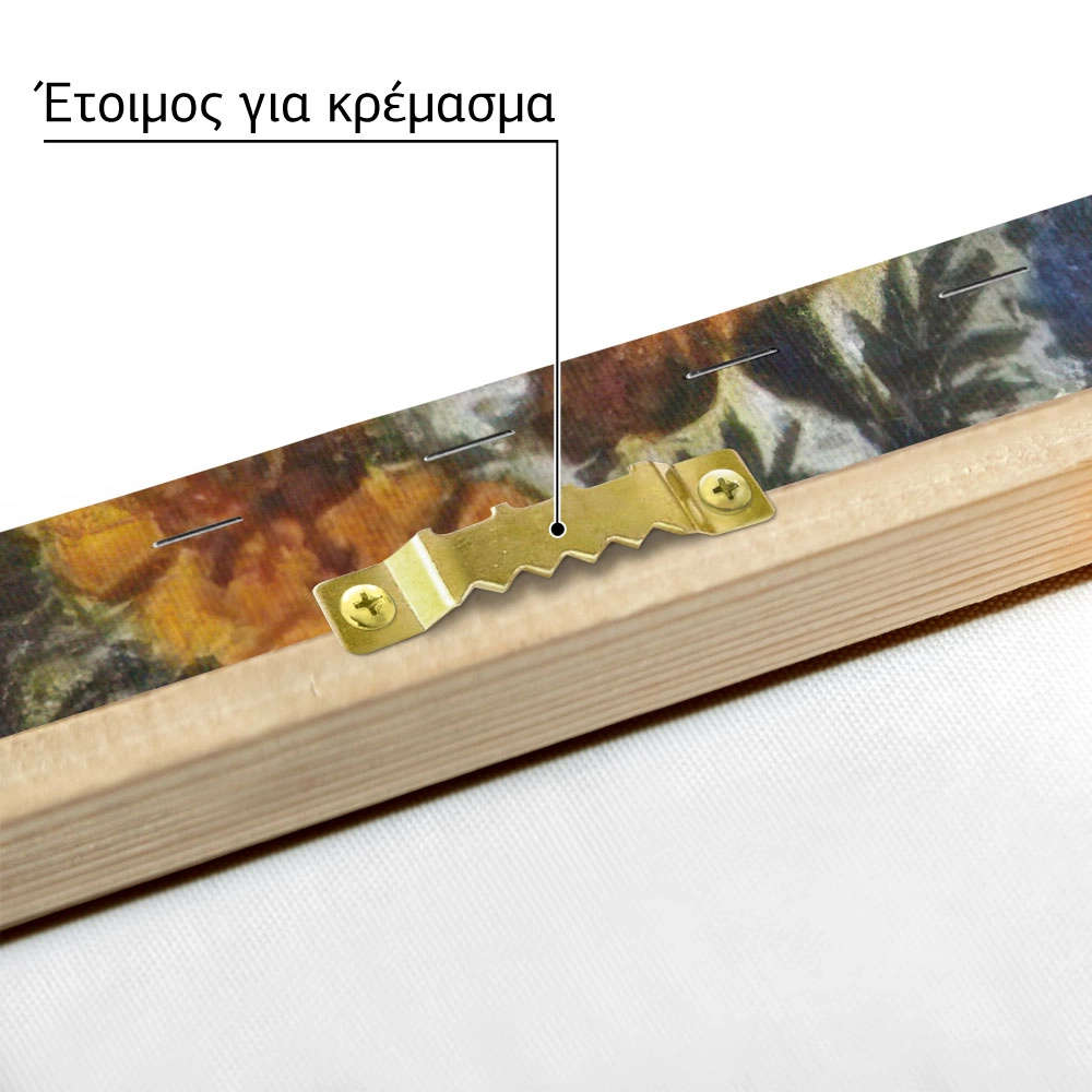 Πίνακας σε καμβά DELACROIX - BOUQUET OF FLOWERS