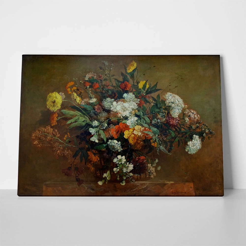 Πινακας σε καμβά DELACROIX - BOUQUET