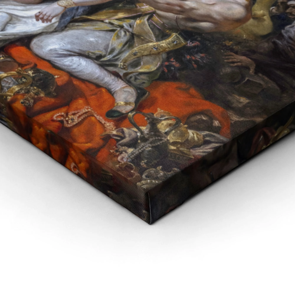 Πινακας σε καμβά DELACROIX - DEATH OF SARDANAPALUS