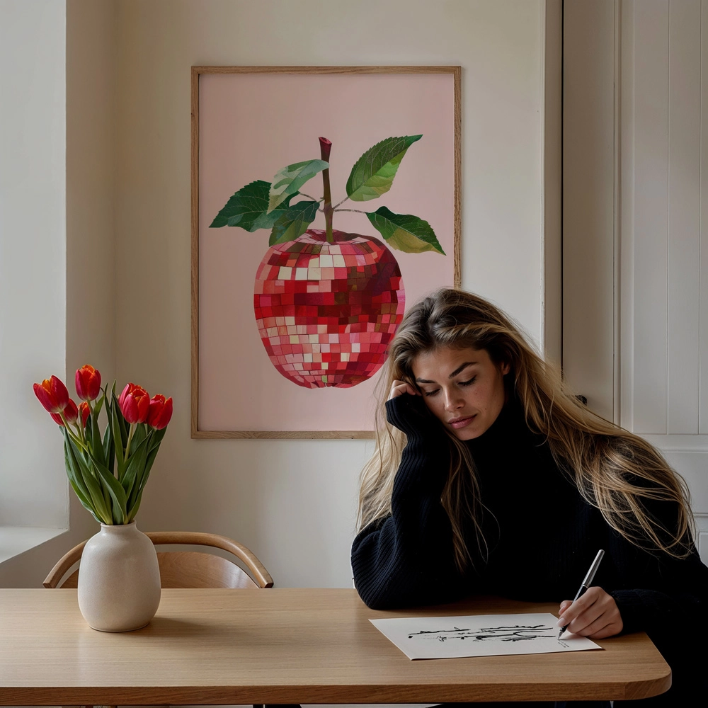 Πόστερ DISCOBALL APPLE