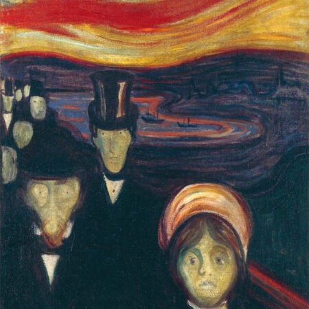 Πινακας σε καμβά EDVARD MUNCH - ANXIETY - Edvard Munch Sticky 6