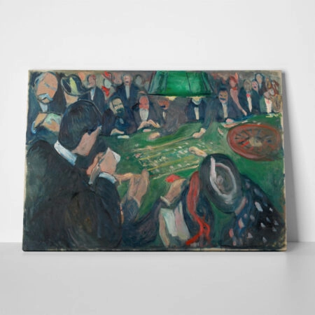 EDVARD MUNCH – AT THE ROULETTE TABLE IN MONTE CARLO_A