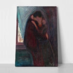 Πινακας σε καμβά EDVARD MUNCH - THE KISS