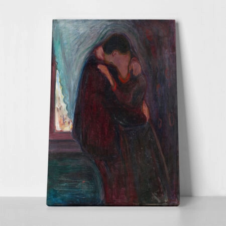 EDVARD MUNCH – THE KISS_A