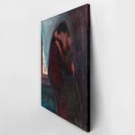 Πινακας σε καμβά EDVARD MUNCH - THE KISS