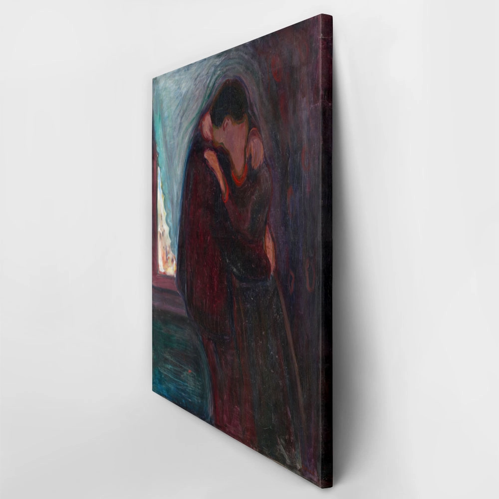 Πινακας σε καμβά EDVARD MUNCH - THE KISS