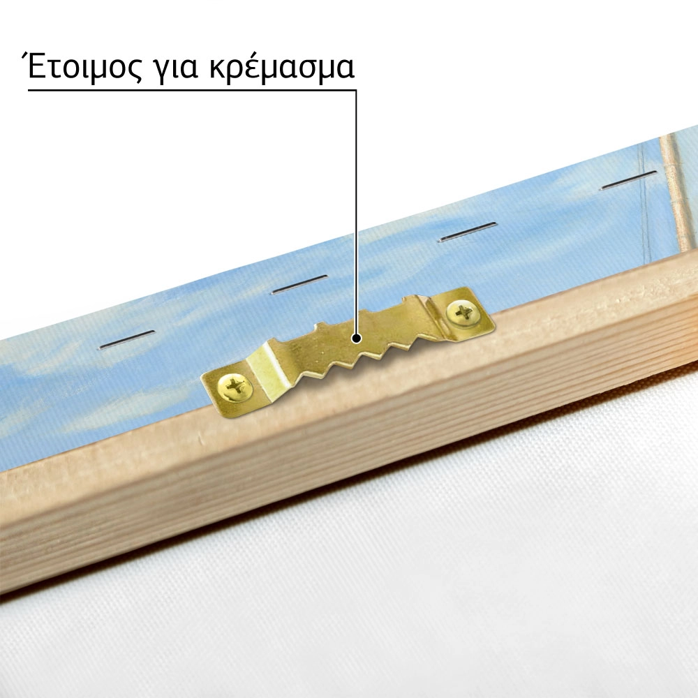 Πινακας σε καμβά EDWARD HOPPER - GROUND SWELL